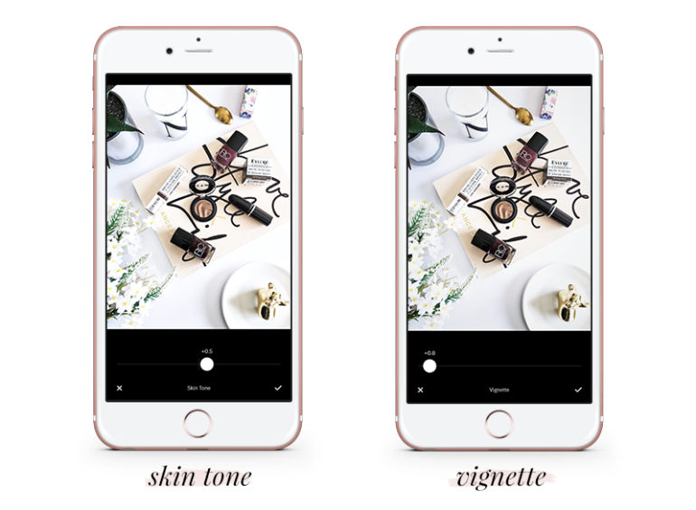 how to create a gorgeous feed using vsco cam - tutorial - free vsco settings - skin tone - vignette
